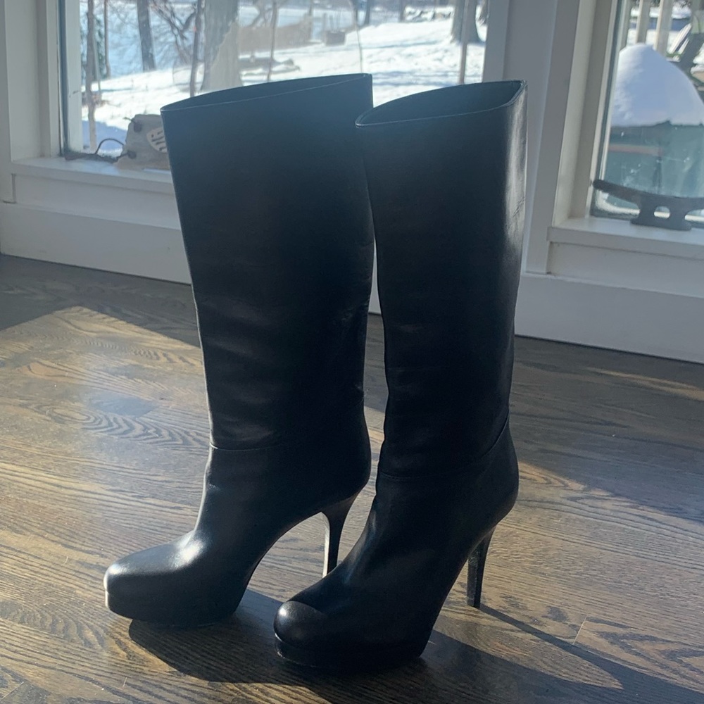 Balenciaga black boots Made in Italy